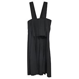 Comme Des Garcons-Abito Pinafore Comme des Garçons in poliestere nero-Nero