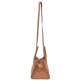 The row-La borsa Margaux 10 in pelle marrone di The Row-Marrone