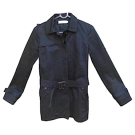 Comptoir Des Cotonniers-Trench coats-Black
