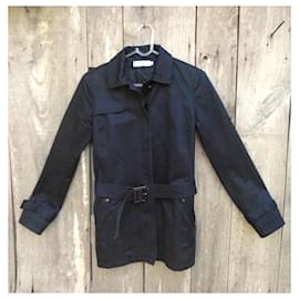 Comptoir Des Cotonniers-Trench coats-Black