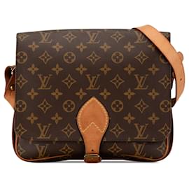 Louis Vuitton-Cartouchière GM Monogramma Marrone Louis Vuitton-Marrone