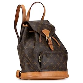 Louis Vuitton-Louis Vuitton Braun Monogram Montsouris PM-Braun