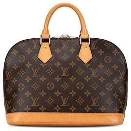 Louis Vuitton-Louis Vuitton Alma PM Monogram Braun-Braun