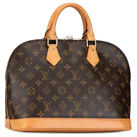 Louis Vuitton-Louis Vuitton Brown Monogram Alma PM-Brown