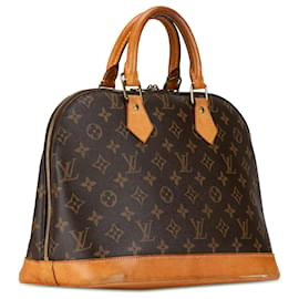 Louis Vuitton-Louis Vuitton Alma PM Monogram Braun-Braun