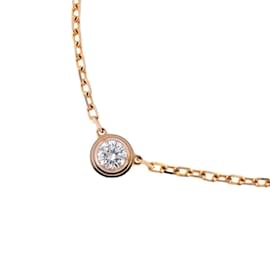 Cartier-Collana Cartier Diamante Leggenda in Oro Rosa-Altro