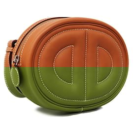 Hermès-Hermes Waist Bag in Swift Leather-Golden