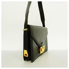 Céline-Borsa a spalla in pelle nera Celine-Nero