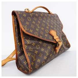 Louis Vuitton-Louis Vuitton Monogram Handtasche M51121-Braun