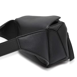 Loewe-Loewe Body Bag Puzzle Bum Leather-Black