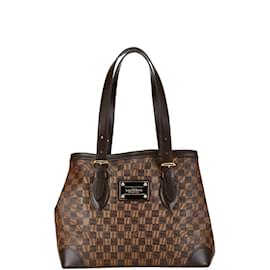 Louis Vuitton-Louis Vuitton Damier Hampstead MM Handtasche-Braun