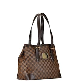 Louis Vuitton-Louis Vuitton Damier Hampstead MM Handtasche-Braun