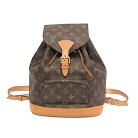 Louis Vuitton-Louis Vuitton Monogram Montsouris MM Backpack-Monogram
