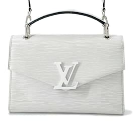 Louis Vuitton-Borsa Louis Vuitton Epi Pochette Grenelle-Bianco