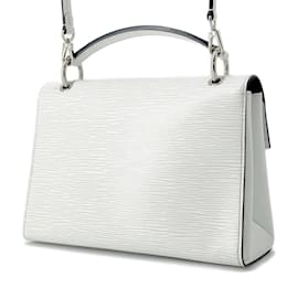 Louis Vuitton-Borsa Louis Vuitton Epi Pochette Grenelle-Bianco