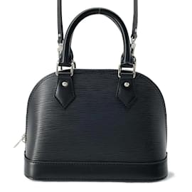 Louis Vuitton-Borsa a mano Epi Alma BB Louis Vuitton-Nero