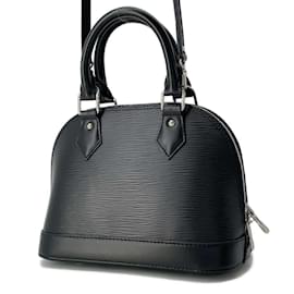 Louis Vuitton-Borsa a mano Epi Alma BB Louis Vuitton-Nero