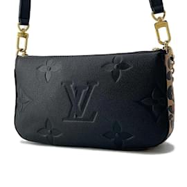 Louis Vuitton-Borsa a Spalla Monogram Empreinte Louis Vuitton-Nero