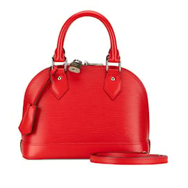 Louis Vuitton-Borsa Epi Alma BB Louis Vuitton-Rosso