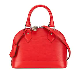 Louis Vuitton-Borsa Epi Alma BB Louis Vuitton-Rosso