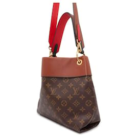 Louis Vuitton-Borsa a Spalla Besace Tuileries Monogram Louis Vuitton-Caramello