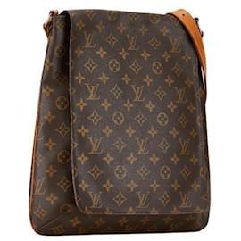 Louis Vuitton-Schultertasche Musette Monogram Louis Vuitton-Braun