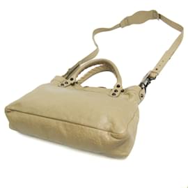 Balenciaga-Borsa in pelle Balenciaga Town-Beige