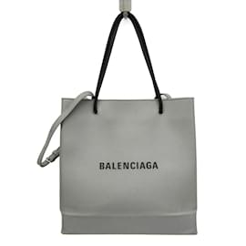 Balenciaga-Balenciaga Einkaufstasche S 568813-Braun,Schwarz