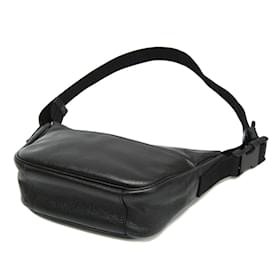 Balenciaga-Borsa a spalla in pelle Explorer di Balenciaga-Nero