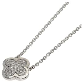 Van Cleef & Arpels-Van Cleef & Arpels Pure Alhambra Diamond Necklace-Golden