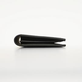 Louis Vuitton-Louis Vuitton Long Wallet Monogram Eclipse Portefeuille Brazza-Brown,Black