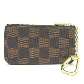 Louis Vuitton-Portamonete Damier Ebene Louis Vuitton-Marrone,Damier ebene