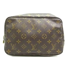 Louis Vuitton-Truss Toilette 23 Tasche von Louis Vuitton-Braun,Damier ebene,Monogramm