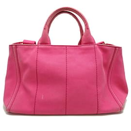 Prada-Prada CANAPA Tote Women's Handbag-Pink