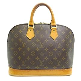 Louis Vuitton-Louis Vuitton Alma PM Handtasche für Damen-Braun,Monogramm