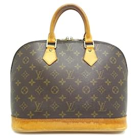 Louis Vuitton-Louis Vuitton Alma PM Handtasche für Damen-Braun,Monogramm