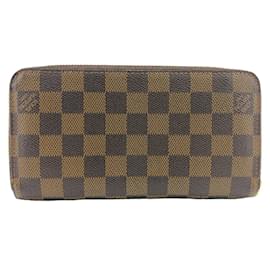 Louis Vuitton-Langer Geldbeutel aus braunem Leder von Louis Vuitton-Braun