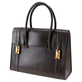 Hermès-Hermes HERMES Drug 27 Handbag-Brown,Chocolate