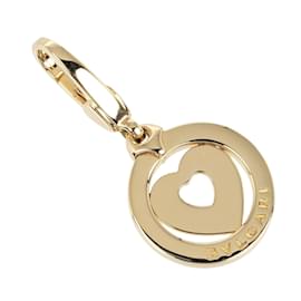 Bulgari-Bvlgari Tondo Heart Pendant in 18K Yellow Gold-Other