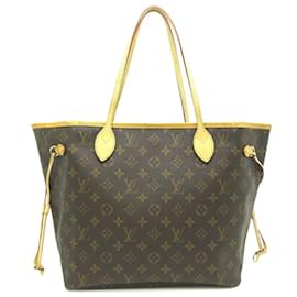 Louis Vuitton-Borsa Tote Neverfull MM da donna Louis Vuitton-Marrone