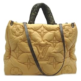 Louis Vuitton-Louis Vuitton Pillow On The Go GM Handtasche-Beige