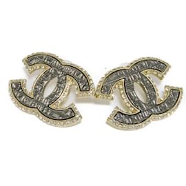 Chanel-Pendientes Stud Metiers d'Art de Chanel-Dorado,Otro