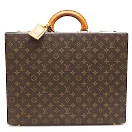 Louis Vuitton-Louis Vuitton Crusher Handtasche-Braun,Damier ebene,Monogramm