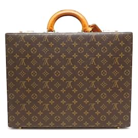 Louis Vuitton-Louis Vuitton Crusher Handtasche-Braun,Damier ebene,Monogramm