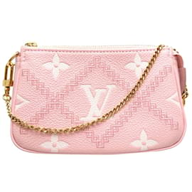 Louis Vuitton-Pochette Accessoires Louis Vuitton in Rosa-Braun