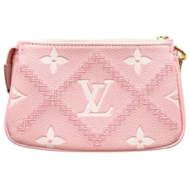 Louis Vuitton-Pochette Accessoires Louis Vuitton in Rosa-Braun