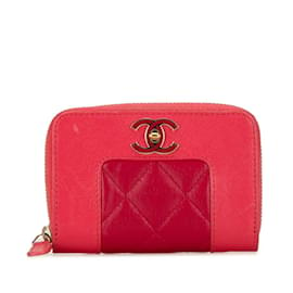 Chanel-Monedero Chanel Coco Mark-Rosa