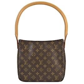 Louis Vuitton-Louis Vuitton Looping MM Handtasche-Monogramm