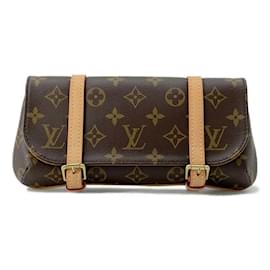 Louis Vuitton-Gürteltasche Pochette Marelle Monogram Louis Vuitton-Braun,Monogramm