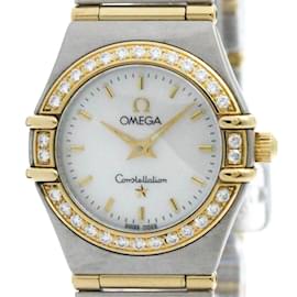 Omega-Omega Constellation Diamond MOP Dial Quartz Watch-Other